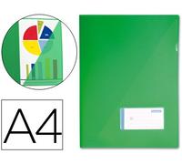 Raccoglitore Beautone Dosier per unghie 44383 polipropilene DIN -A4 portadocumenti e linguetta interna verde capacità 20 fogli (10 unità)