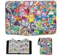 Raccoglitore cartaceo, 50 pagine, raccoglitore per carte, 900 tasche, album porta carte, portatile, impermeabile, album da collezione per carte, regalo per ragazzi e ragazze (PKQ900)