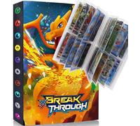 Raccoglitore carte 4 tasche, Album per giochi di carte collezionabili, 30 pagine Capacità 240 Carte - W4