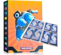 Raccoglitore carte 4 tasche, Grande Porta Album de per giochi di carte collezionabili, 30 pagine Capacità 240 Cartes - K8