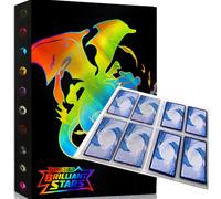 Raccoglitore carte 4 tasche, Porta Album carte, con capacità per 240 carte, È compatibile con le cartas TCG, le cartas commerciali, le cartas sportive e le cartas di gioco (F3)