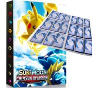 Raccoglitore carte 9 tasche, Porta Album carte, con capacità per 432 carte, È compatibile con le cartas TCG, le cartas commerciali, le cartas sportive e le cartas di gioco (F13)