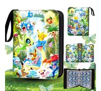 Raccoglitore Carte 900,Album Carte 18 Tasche 50 Pagine,PU Trasparente Impermeabile,Adatto per le Carte Gioco e Poker,Regalo per Bambini