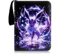 Raccoglitore Carte 900 Carte,Album Carte 18 Tasche 50 Pagine,PU Trasparente Impermeabile Design Bifacciale,Compatible con Varie Carte da Collezione,Regalo per Bambini