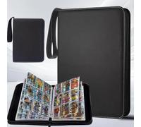 Raccoglitore Carte 900,Raccoglitore Carte Magic 7 * 9.2cm,18 Tasche 50 Pagine,Trasparente Impermeabile,Adatto per Gioco e Poker