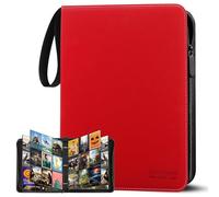 Raccoglitore Carte Collezionabili, Album Carte 9 Tasche con 30 Pagine - Capacità 540 Carte, Compatibile con Ninjago, Yugioh, MTG, Magic, GX VMAX