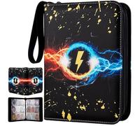 Raccoglitore Carte Pokemon, Album per Carte 9 Tasche, Porta Carte da Collezione