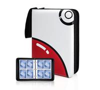 Raccoglitore Carte Pokemon, Album Pokemon con Cerniera, 60 Pagine Libro per Carte può Contenere 480 Carte
