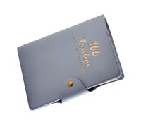 Raccoglitore compatto per pianificatore finanziario, contenitore per risparmiare 100 giorni, con pagine rimovibili e divisori per buste, raccoglitore ricaricabile per sfide di risparmio