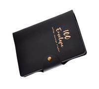 Raccoglitore compatto per pianificatore finanziario, contenitore per risparmiare 100 giorni, con pagine rimovibili e divisori per buste, raccoglitore ricaricabile per sfide di risparmio