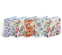 , Raccoglitore Con Anelli F.To A4 Nature Flowers, Raccoglitori Con Anelli Design