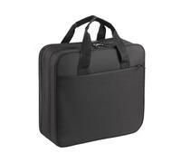 Raccoglitore con cerniera a 3 anelli e tracolla - Oxford impermeabile, capacità 500 fogli | Tasche multiple, clip per laptop da 13 pollici | Organizzatore di documenti aziendali per l'ufficio scolasti