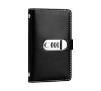 Raccoglitore di budget Saving Challenge, include buste contanti e libretto risparmio, deposito, cartella archiviazione per Il Controllo del Budget(Black)