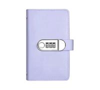 Raccoglitore di budget Saving Challenge, include buste di contanti e libretto di risparmio, libretto di deposito, cartella di archiviazione(Purple)