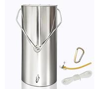 Raccoglitore Di Campioni D'acqua, Campionatore D'acqua Kit In Acciaio Inossidabile Addensato 304 Campionatore Di Superficie Di Fiumi E Laghi Raccolta Di Campioni Sul Campo Laghi Serbatoi(3L)
