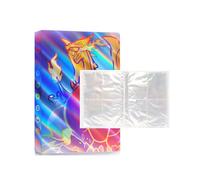 Raccoglitore di Carte, 30 Pagine-4 Tasche per Pagina Contiene 240 Carte, Album Carte Collezionabili, Porta Carte (PK2)
