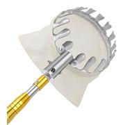Raccoglitore di Frutta con Asta Telescopica 2M/4M/7M Inox Leggero, Mela Raccoglitrice,Raccogli Frutta da Albero,Raccogli Alberi (Size : 300cm(9.8ft))