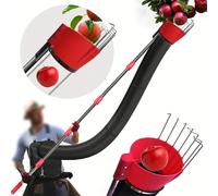 Raccoglitore Di Frutta Portatile Regolabile Con Sacco Di Raccolta Per Giardino,