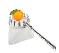 raccoglitore di frutta, Raccoglitrice for la raccolta della frutta con asta telescopica estensibile da 4 m/13 piedi e impugnatura antiscivolo, attrezzatura for la raccolta della frutta for mele e pere