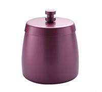 Raccoglitore di fuliggine con coperchio, realizzato in acciaio inossidabile, perfetto per cucinare all'aperto e rilassarsi (viola)