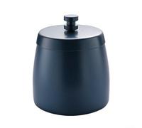 Raccoglitore di fuliggine con coperchio, realizzato in acciaio inossidabile, perfetto per cucinare all'aperto e rilassarsi (blu)