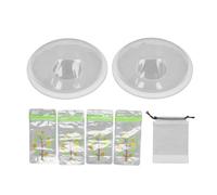 Raccoglitore di latte materno Indossabile portatile a prova di perdite Riutilizzabile in silicone Raccoglitore per latte per allattamento al seno per mamme dopo il parto Madri che