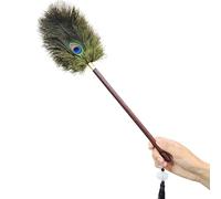 Raccoglitore di polvere di piume di struzzo che può essere utilizzato per la decorazione, utilizzato per la rimozione elettrostatica della polvere, decorazione con piume di pavone (piuma di pavone,