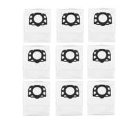 Raccoglitore di sacchetti for la polvere compatibile con Karcher WD4 WD5 WD6 Premium MV4 MV5 MV6 2.863-005.0 2.863-006.0 WD4000 a WD5999 Accessori for aspirapolvere(9PCS)