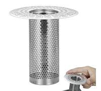 Raccoglitore di scarico dei capelli della doccia, raccoglie i capelli della vasca da bagno, efficiente, filtro di scarico dei capelli | filtro di scarico in acciaio inossidabile solido per tappo del