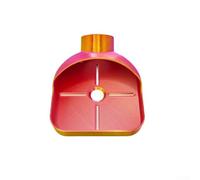 Raccoglitore di trucioli di perforazione per bottiglie di plastica standard per migliorare la tua esperienza di perforazione (rosso)