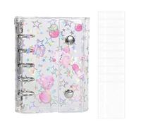 Raccoglitore e taccuino | Organizzatore impermeabile portatile - Raccoglitore scolastico e cucitrice | Per studenti a scuola in aula a casa in viaggio all'aperto al chiuso durante il trasporto a