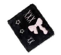 Raccoglitore in peluche, taccuino di immagazzinaggio, formato A6, con pagine interne, libro di adesivi, per progetti creativi, scrapbooking, etichette