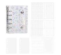 Raccoglitore Organizer Per Adesivi - Raccoglitore Per, Libro Porta Adesivi, Album Olografico Trasparente Vuoto Per Appunti Di Studio, Biglietti Disegnati A Mano, Ragazze, Studenti, Bambini, Ad