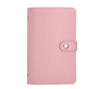 Raccoglitore organizer per contanti con cinturino con, A | Sezioni con linguette designate per informazioni sul risparmio, tasche trasparenti con cerniera per contanti,