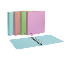 Raccoglitore Pastel Favorit - A4 - 4 Anelli Tondi 15 mm - Dorso 1,5 cm - 4001155