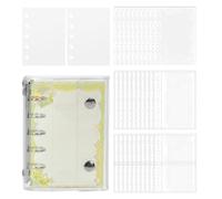 Raccoglitore Per Adesivi A Doppia Chiusura M5/A6/A 7, Libro Di Adesivi In PVC Ad Alta Trasparenza,Libro Raccolta AdesiviS, Organizzatore Carte E AdesiviSs Per Il Diario Pianificatore Che Visualizza