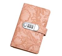 Raccoglitore per bilancio, 100 buste, con lucchetto | Libro dei soldi con stampa goffrata per risparmiare denaro per viaggi in famiglia, compleanno, Natale, casa, ufficio