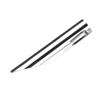 Raccoglitore per briciole in acciaio , 14 x 8,5 x 2,7 cm, 23 g, raschietto | multiuso per cucina, ristorante, utensile spazzatrice e tavolo per torte