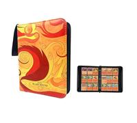 Raccoglitore per carte collezionabili, 900 tasche, 9 tasche, adatto per carte TCG, Sport, Yu-Gi-Oh, Magic Card, album da collezione durevole per carte di dimensioni standard, organizer portatile per