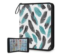 Raccoglitore per carte collezionabili a 9 tasche, contiene 900 carte con 50 maniche rimovibili double-face, cartella per album da collezione di carte sportive compatibile con carte da gioco TCG MTG