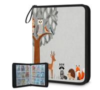 Raccoglitore per carte collezionabili a 9 tasche, contiene 900 carte con 50 maniche rimovibili su entrambi i lati, cartella per album da collezione di carte sportive compatibile con carte da gioco TCG