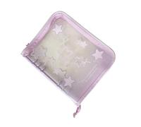 Raccoglitore per carte collezionabili, formato A5, con 20 pagine sostituibili a 4 scomparti, trasparenti, impermeabili, per esporre album fotografici, studenti, amanti degli anime, fan della famiglia