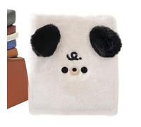 Raccoglitore per carte in peluche - Copertina morbida e soffice, organizer per anelli A6 e cartella per carte fotografiche, di immagazzinaggio della collezione di cancelleria, esterno in