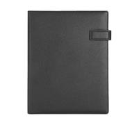 Raccoglitore per conferenze con chiusura magnetica, per documenti, in pelle, con lavagna, scomparto per carte di credito, scomparto per penne, 250 x 320 mm, organizer per agenzie di viaggio