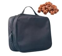Raccoglitore per esche, grande capacità, impermeabile, con tasche resistenti, organizer per esche morbide, per rig, jig, leader, acqua e salata