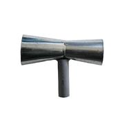 Raccoglitore per Fichi d'India in Ferro Zincato 18 cm, diametro 7 cm | Diametro 7 cm, Lunghezza 18 cm, Ferro Zincato, Uso Agricolo