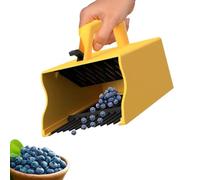 Raccoglitore per frutti di bosco, facile da usare, in plastica, metallo, giardino, campeggio, mirtilli, mora, tutte le bacche, rastrello per raccogliere frutta, lamponi, more, mirtilli
