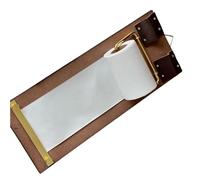 Raccoglitore per notebook in legno con carta resistente agli strappi sostituibile che garantisce affidabilità a lungo termine per prendere appunti frequenti e organizer per appunti adesivi