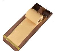 Raccoglitore per notebook in legno con carta resistente agli strappi sostituibile che garantisce affidabilità a lungo termine per prendere appunti frequenti e organizer per appunti adesivi