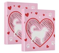 Raccoglitore per quaderni, 3 anelli da 3,8 cm, portablocco tascabile | Organizer per documenti con chiusura in metallo dorato, 200 fogli, per ufficio, scuola, casa, ricette, ricevute